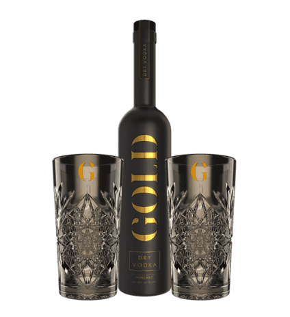 GOLD DRY Vodka Set