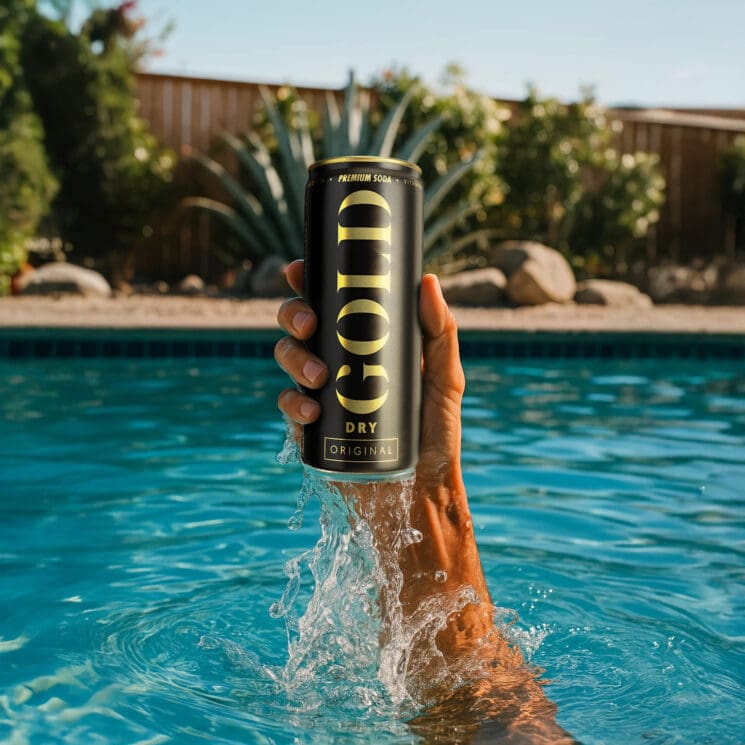 GOLD DRY Original Premium Soda