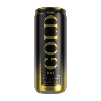 GOLD DRY Original Premix Vodka