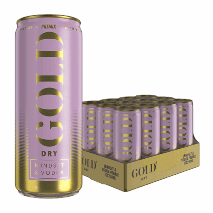 GOLD DRY Mindset Premix Vodka