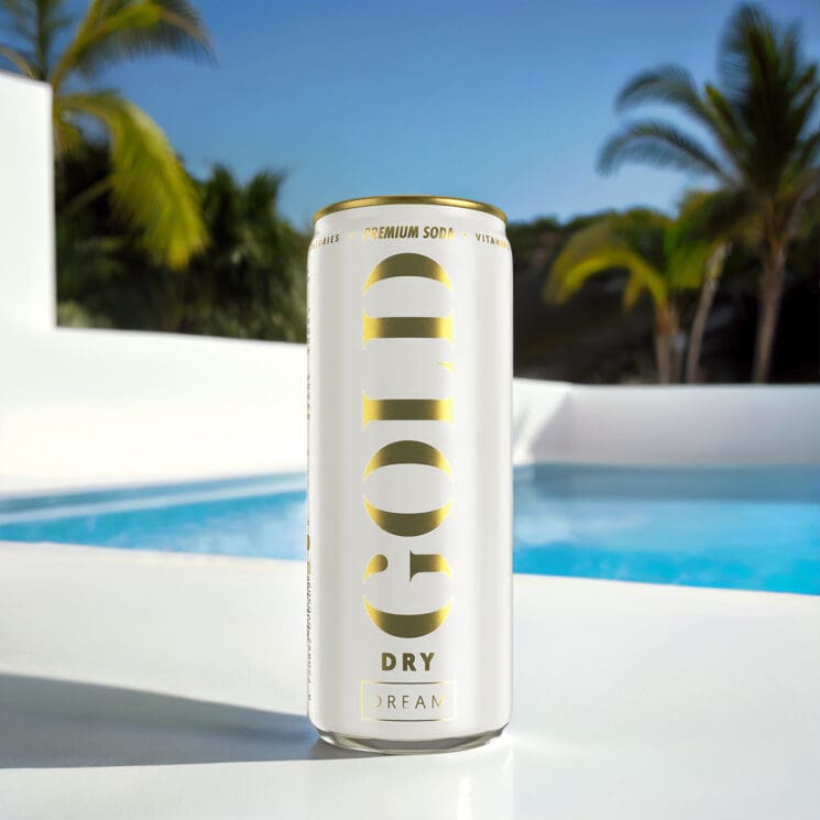 GOLD DRY Dream Premium Soda