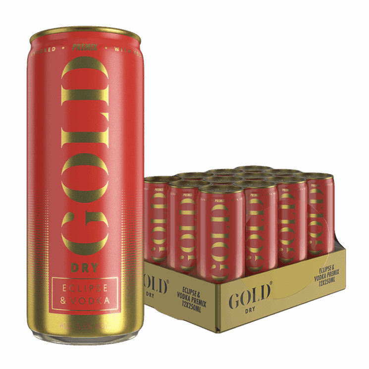 GOLD DRY Eclipse Premix Vodka