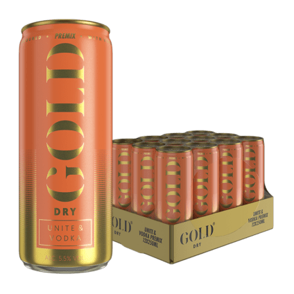 GOLD DRY Unite Premix Vodka